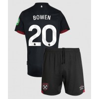 Maglia Calcio West Ham United Jarrod Bowen #20 Seconda Divisa Bambino 2024-25 Manica Corta (+ pantaloncini)